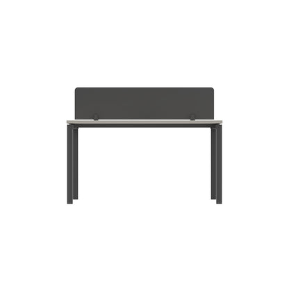 PLATA Workstation Meja Kerja Kantor 140x120cm Ash Grey
