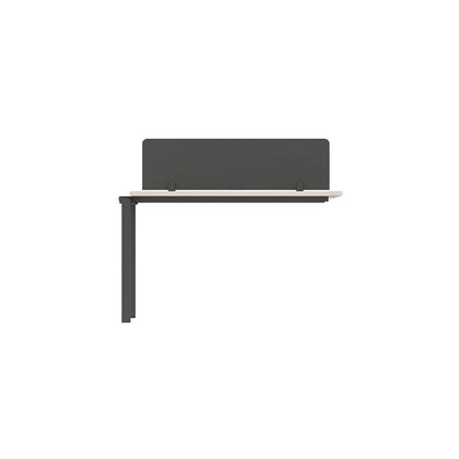 PLATA Workstation Extention Meja Kerja Kantor 120x120cm Ash Grey