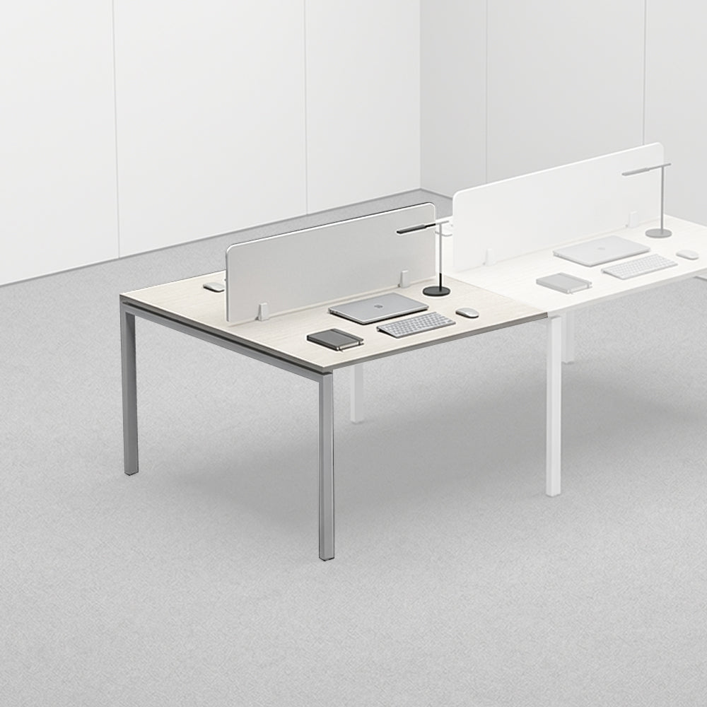 PLATA Workstation Extention 120x120cm White Ash