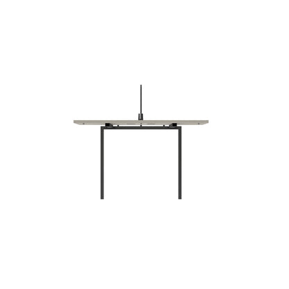 PLATA Workstation Extention Meja Kerja Kantor 140x120cm Ash Grey