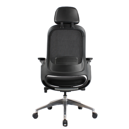 SENNA High Back Black Grey Office Chair Kursi Kantor Ergonomis