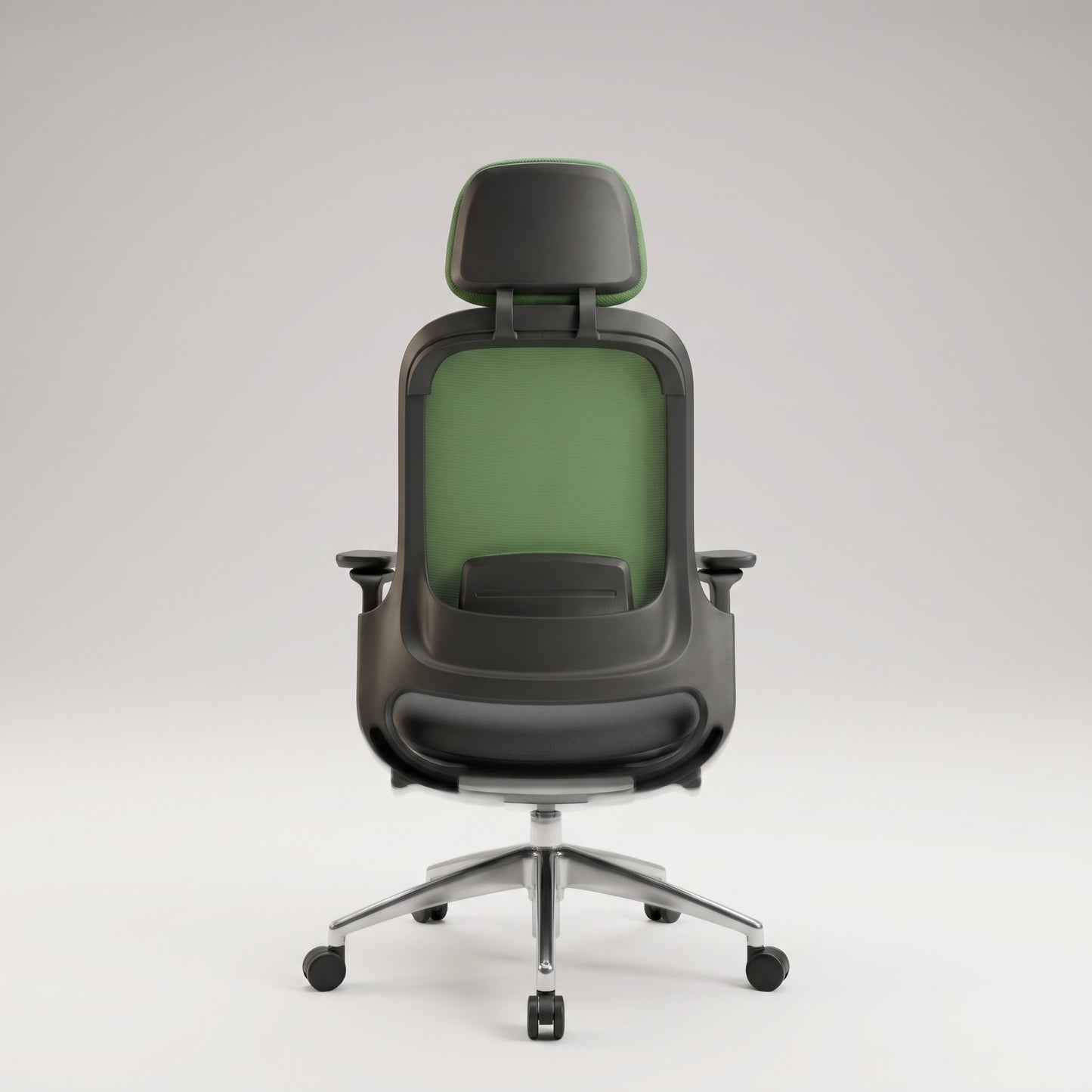 SENNA High Back Grey Green Office Chair Kursi Kantor Ergonomis