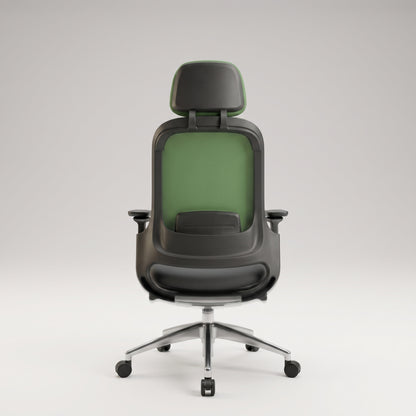 SENNA High Back Grey Green Office Chair Kursi Kantor Ergonomis