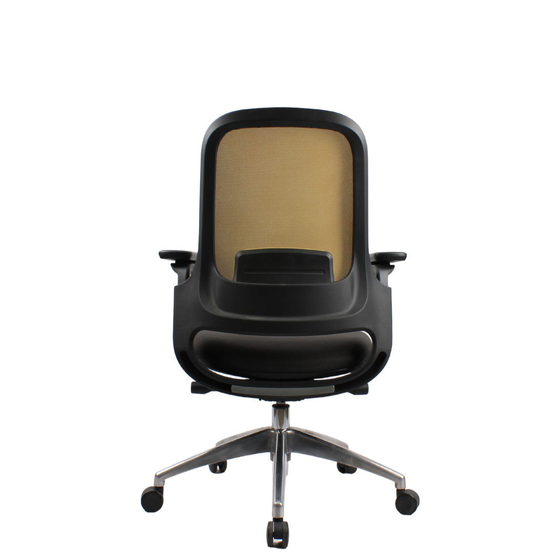 SENNA Mid Grey Black Olive Chair