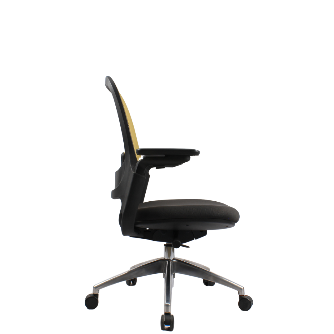 SENNA Mid Grey Black Olive Chair