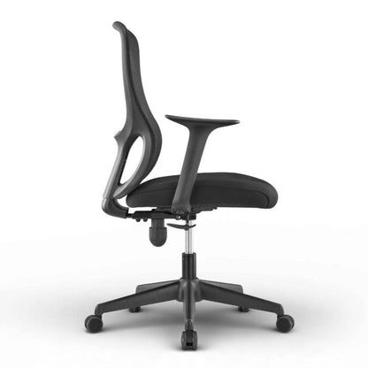 VELO Low Back Black Office Chair Kursi Kantor Ergonomis