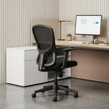 VELO Low Back Black Office Chair Kursi Kantor Ergonomis