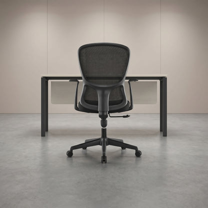 VELO Low Back Black Office Chair Kursi Kantor Ergonomis