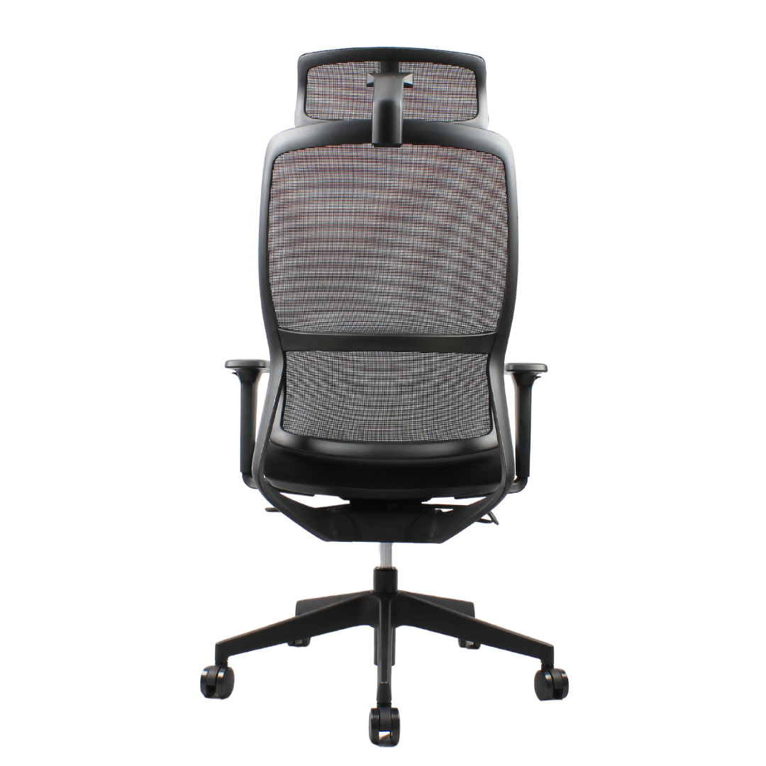 VITO High Back Black Office Chair Kursi Kantor Ergonomis