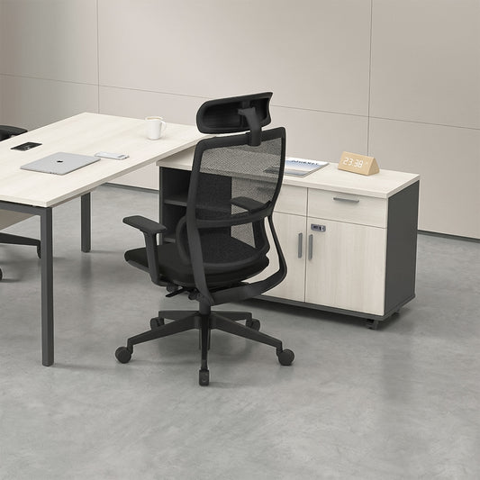 VITO High Back Black Office Chair Kursi Kantor Ergonomis